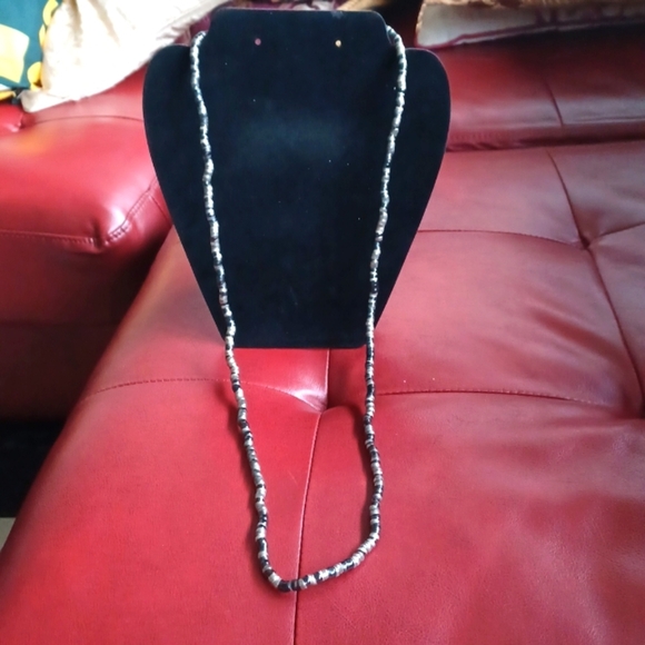 Vintage Retro Y2K Convertible Metallic Snake Necklace Bracelet, mixed metal, 17" - Picture 2 of 4